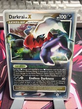 Darkrai LV.X 104/106 Great Encounters Rare Holo LP Pokemon TCG 2008 Vintage Mid