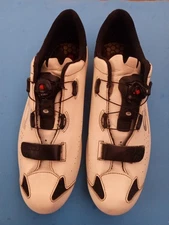 SiDi Sixty Carbon Vent 46.5 EU / 11.5 US mens white 3-bolt road shoes 60 🚴
