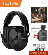 Noise Reduction Ear Muffs - Sound Proof NRR 28 dB Earmuffs for All Ages