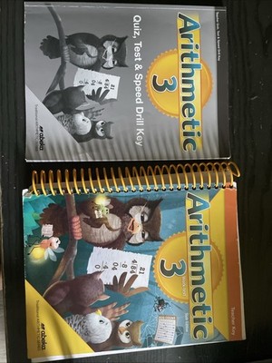 Abeka Arithmetic 3 Work text Key And Quiz And Test Key