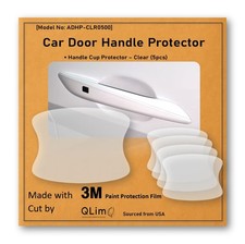 3M-5pcs Car Door Handle Cup Protector/Sticker/Guard, 3M-PPF Paint Clear/5pcs