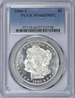 1880-S PCGS MS64DMPL MORGAN SILVER DOLLAR DEEP MIRROR PROOFLIKE