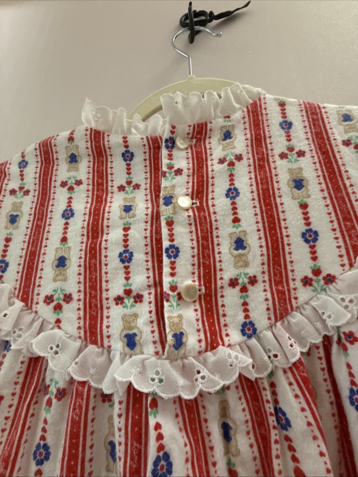Lanz Of Salzburg Pair Of Layered Raggedy Ann Style Nightgowns image 7