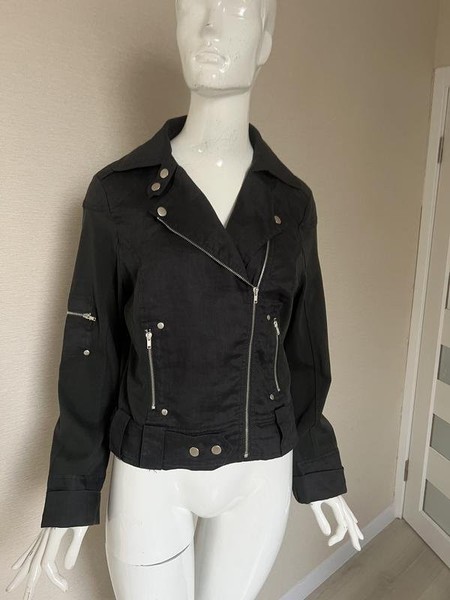 Women Les Amies Jacket Black Viscose 40 / L / 48