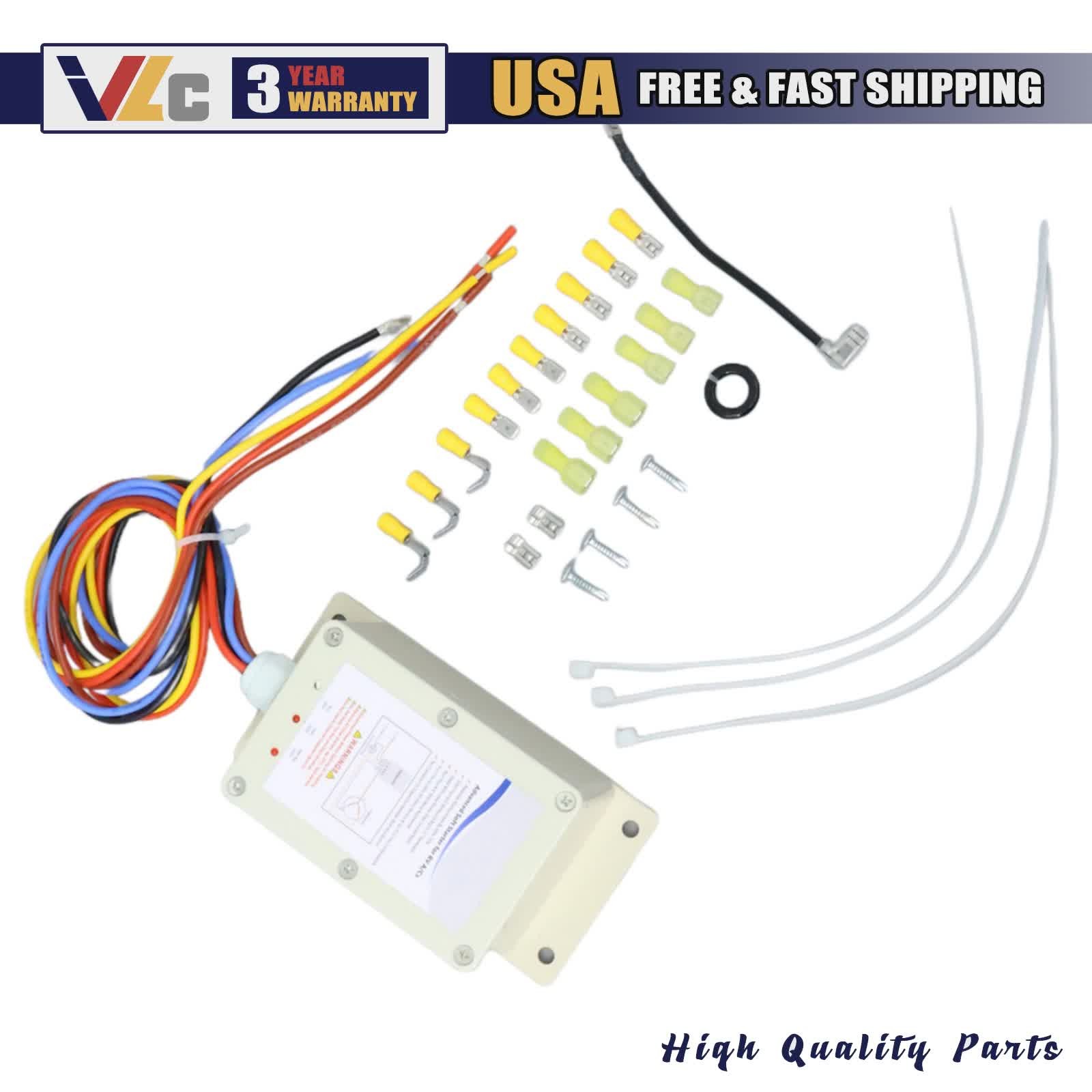 Soft Start Kit Air Conditioner Setup RV A/C Starter Fits SSRV3T 110 Volts USA