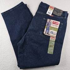 Wrangler Five Star Regular Fit Mens Jeans 42x30 Stonewash Bootcut 100 Cotton