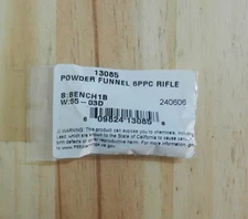 Dillon Powder Funnel - 6PPC;  13085