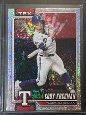 2026 Topps Series 1 Holo Foil #224 Cody Freeman - Texas Rangers (RC)