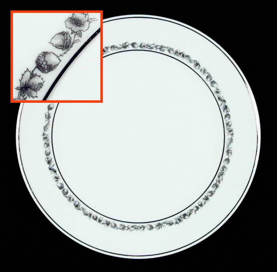 Chateau Noir Salad Plate by Block 34065 Elegant Design