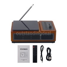 THINKYA R02 CD Player Stereo FM Bi-directional Bluetooth5.0 HiFi Audio Player