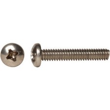 Mavrik Screw, 8/32 X 1/2 Pan Head Grade 188 Ss
