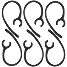 Ear Hooks for Wireless Headset 8mm Large Clamp Holder Clips, Replacement Ear