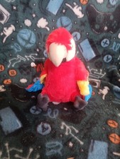 wild republic 8 Inch plush parrot