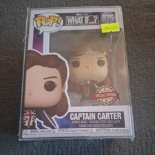 Funko - Marvel What If Captain Carter Posen POP! Vinyl /Figures - New - G1398z