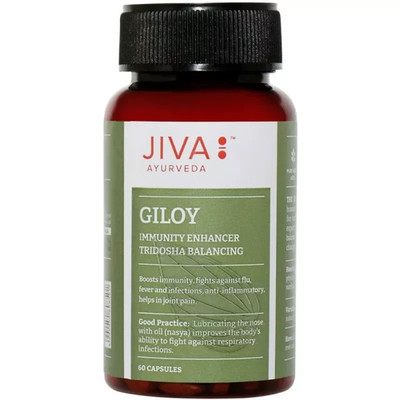 Jiva Ayurveda Giloy Capsules (   Immunity Booster & Tridosha Balance Support