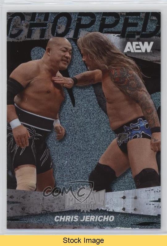 2025 Skybox Metal Universe AEW All Elite Wrestling Chris Jericho #CP-5 READ 1t19