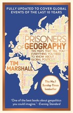 Prisoners of Geography by Tim Marshall (Paperback Book)