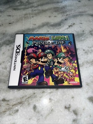 Mario & Luigi Partners in Time Nintendo DS Authentic Case Only No Game