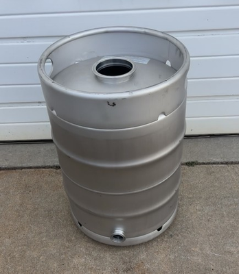 #ad New Dual Handle Stainless Steel Keg 15.5 Gallon $150.00