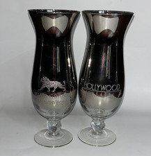 2x - MGM Grand Casino Maximum Vegas Hollywood Theater Mirrored Hurricane Glasses