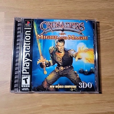 Crusaders of Might and Magic (Sony PlayStation 1, 2000) Plastic Case 