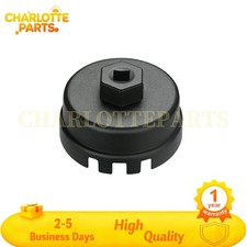 Oil Filter Cap Wrench Cup Socket Remover Tool For Toyota Lexus 14 Flutes 64MM