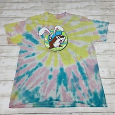 Buc-ee's "But Did You Dye?" Easter Bunny Pastel Tie-Dye T-Shirt — listing 2