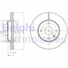 Disque de frein Chevrolet EPICA