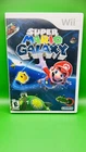 Super Mario Galaxy Nintendo Wii Complete CIB with Manual Inserts