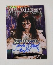 2026 Leaf Pop Century LINDA BLAIR NIGHTMARES AUTO SSP /7