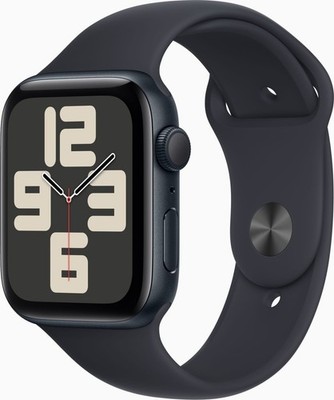 Apple Watch SE 2022 44mm GPS Aluminiumgehäuse mitternacht - Zustand akzeptabel