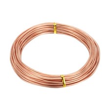 99.9 Soft Copper Wire, 11 Gauge/2.2 mm Diameter 52 Feet/16m 1 Pound