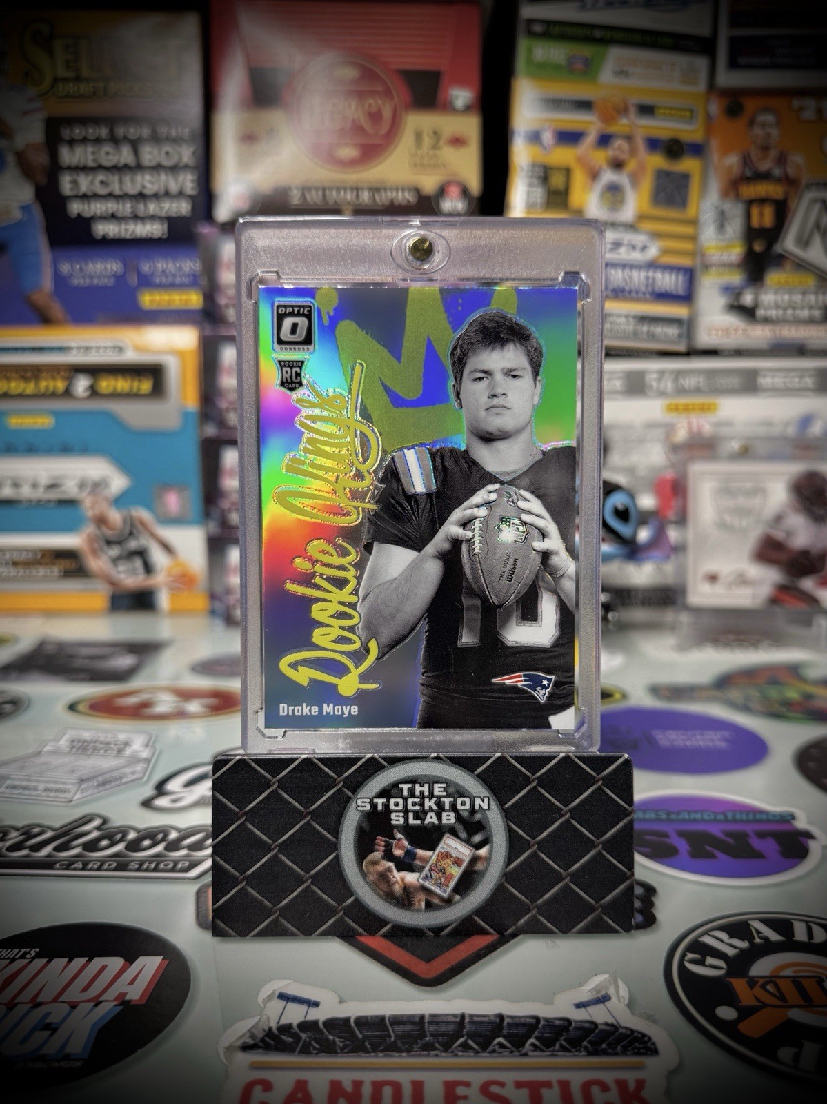 2024 Donruss Optic DRAKE MAYE Rookie Kings 🔥CASE HIT 🔥 PATRIOTS 🔥 MVP