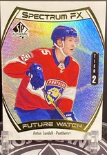 Anton Lundell RC Spectrum FX Future Watch SP Authentic 2021-22 #S-89 Panthers