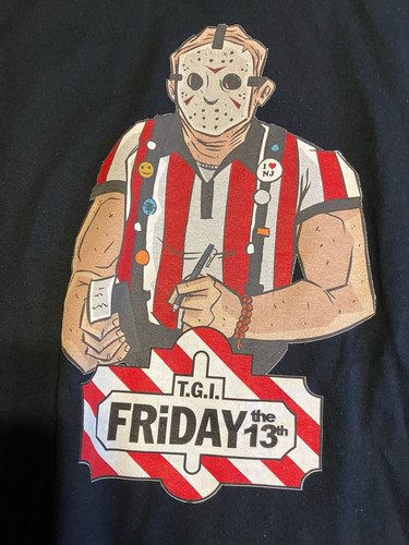 tgi friday 13 Gildan, Classic Men's T-Shirt,large