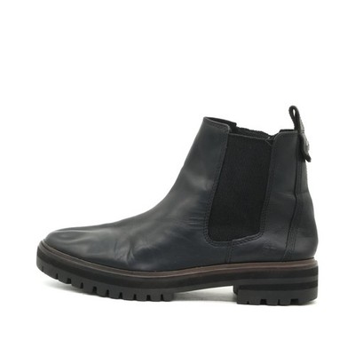 Timberland Damen A1RBJ Stiefeletten Schwarz Leder Chelsea Boots EU 40