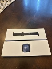 Apple Watch Series 9 45mm Midnight Aluminum GPS Touch Screen Fitness Tracker