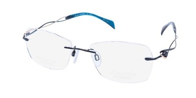 CHARMANT LINE ART 2154 TITANIUM EYEGLASS FRAME/GLASSES MADE IN JAPAN COLLECTIBLE