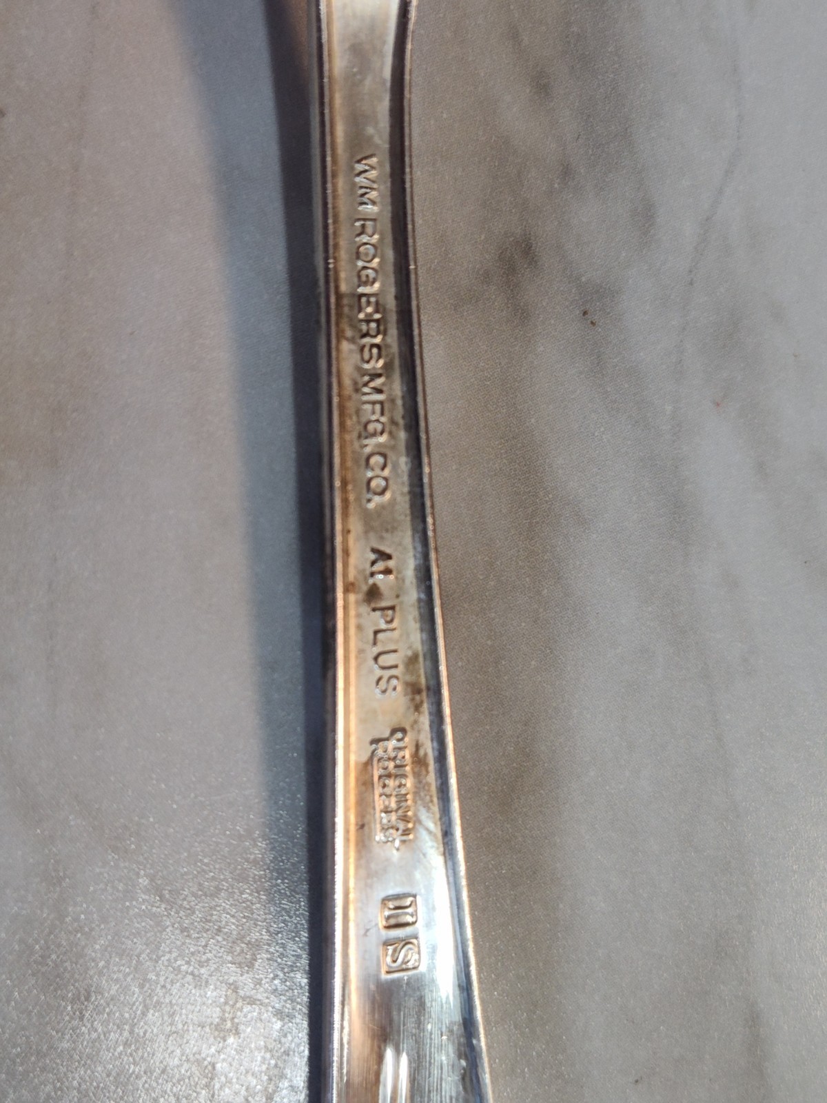 Wm. Rogers Mfg. A1 Plus IS Silver Plate Tupperware Rose 3 Tablespoons + 1 Fork