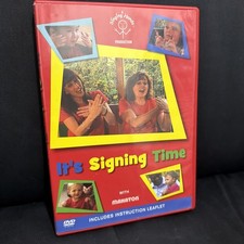 It’s Signing Time Makaton DVD Signing Hands Production With Booklet VGC disc 👀 