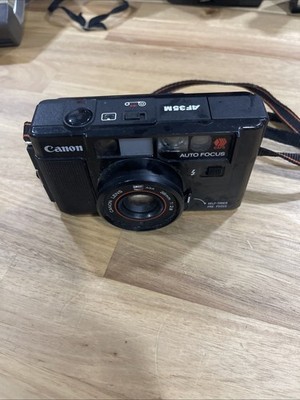  Canon AF35M 35mm Film Camera Autofocus Point & Shoot Vintage