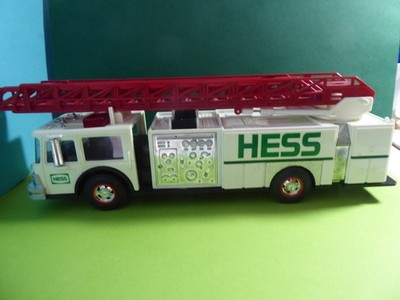 Vintage 1989 Hess USA Feuerwehr Truck LKW mit Spardose und Licht /Sound 