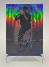 Carson Fulmer 2015 Leaf Metal Rookie RC Auto ( White Sox )