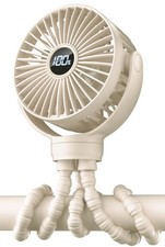 Portable Stroller Fan, Mini Baby Fans Battery Operated, LED Display with 3 Sp...