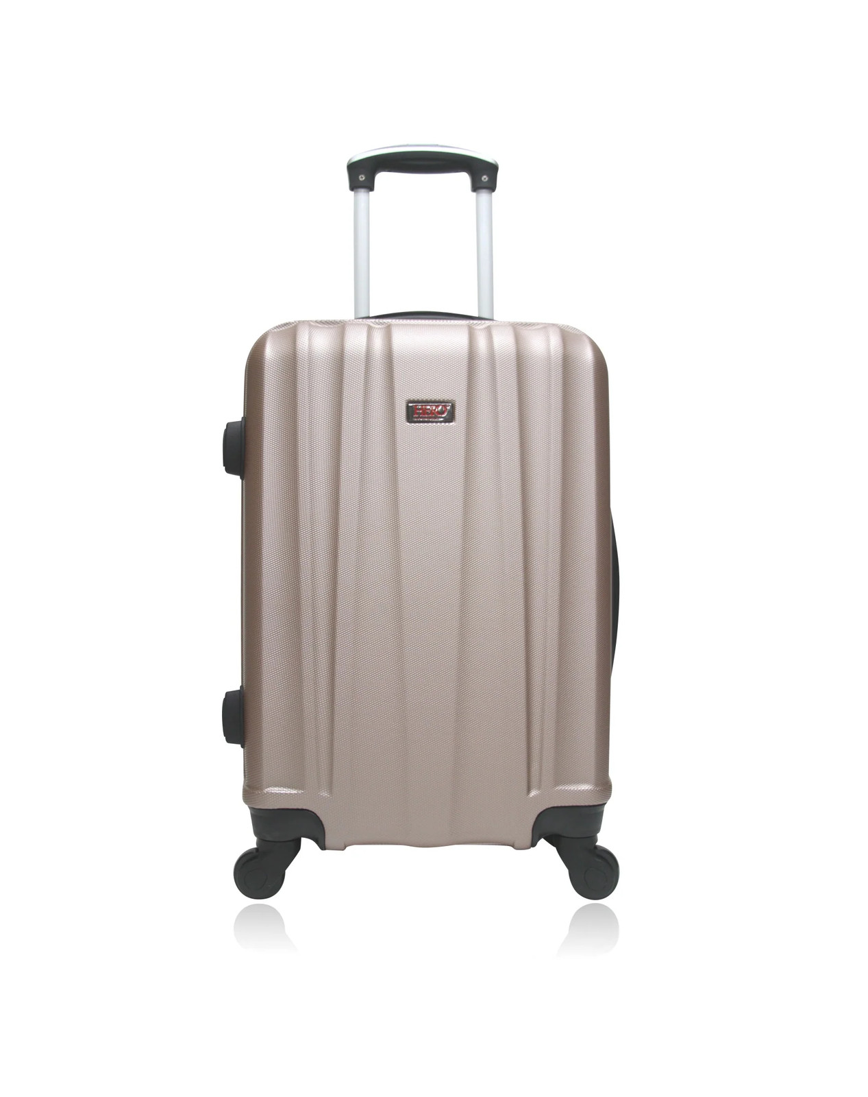 Valise weekend HERO Gomera rigide 65 cm avec trolley et 4 roues pivotantes pour voyage