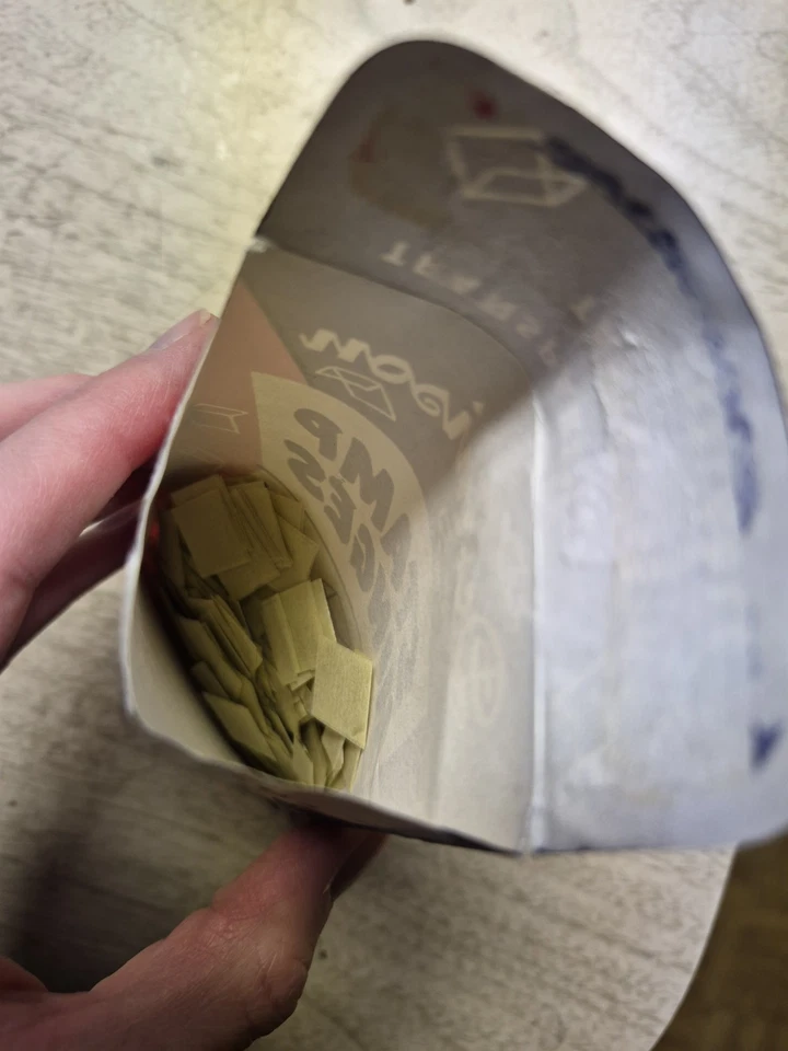 Dobradiças de selos Dennison pacote vintage - Imagem 4 de 4