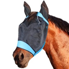 SMFUSMFU Fly Masks for Horses Equestrian Horse Supplies Horse Fly Mask with E...