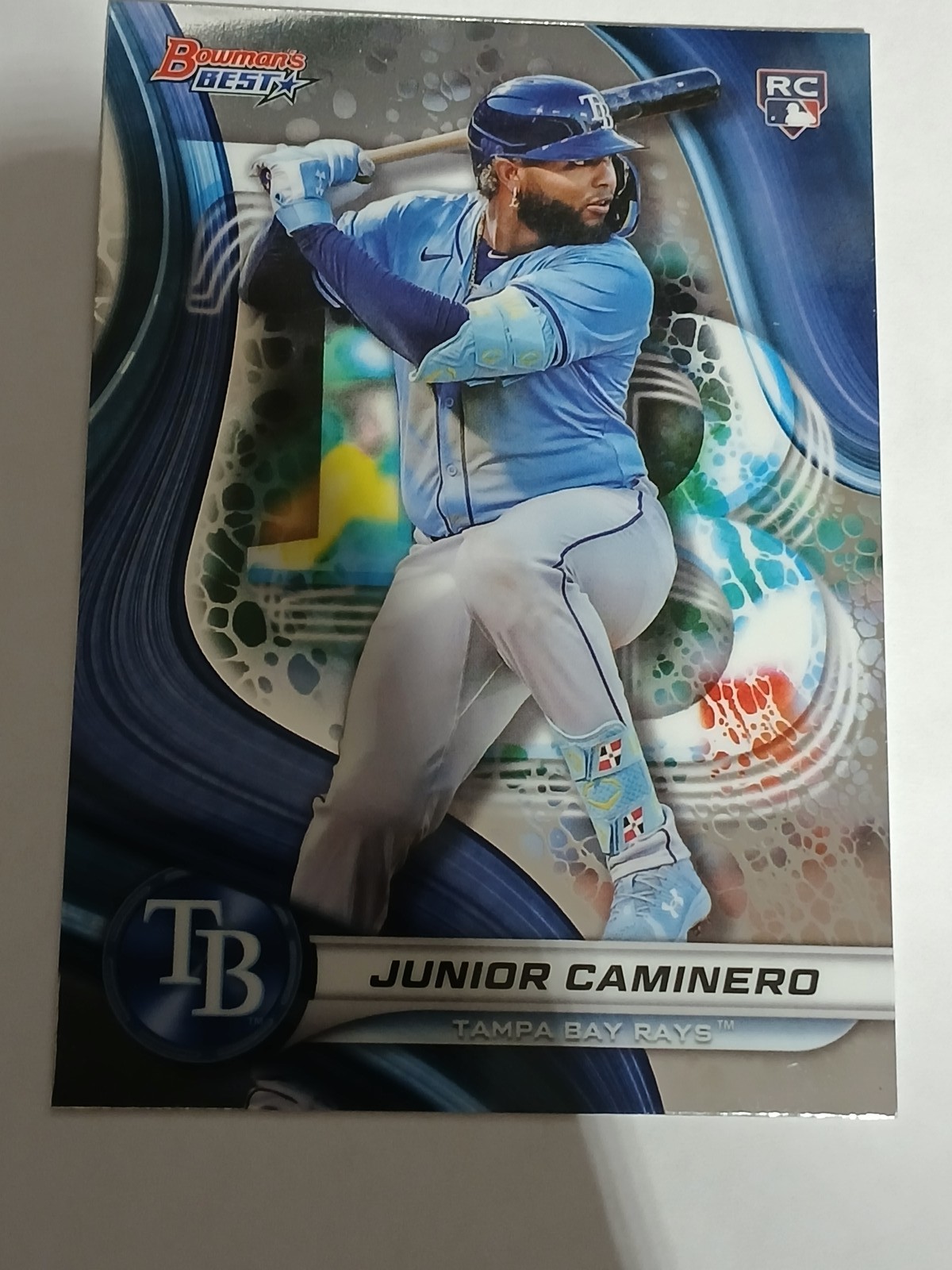 2024 Bowman's Best Junior Caminero Tampa Bay Rays 62