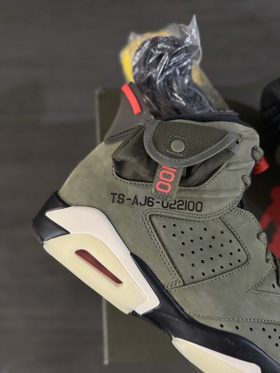 FRIENDS AND FAMILY Travis Scott Jordan 6 Size 8M | eBay
