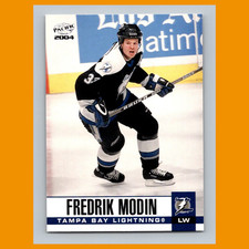 Fredrik Modin #309 2003-04 Pacific Tampa Bay Lightning Hockey Card NHL